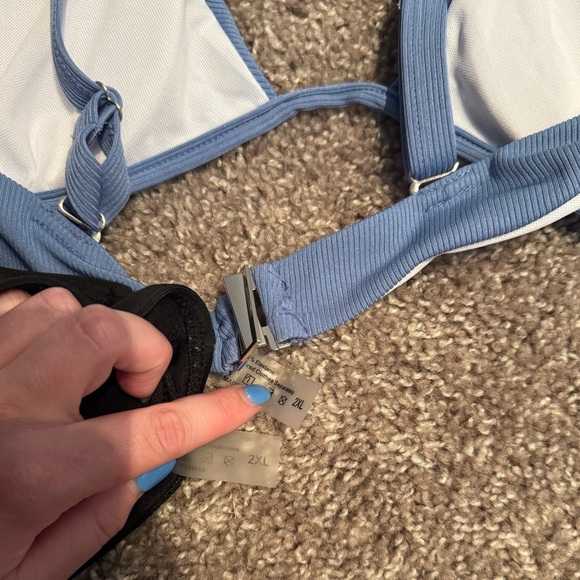 SHEIN 2XL Swim tops, bottoms and wrap lot/bundle half of them New Without Tags! - Picture 4 of 16